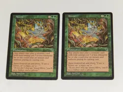Magic The Gathering MTG 2X Aluren Tempest Reserved List Light Play RARE VINTAGE - Image 1
