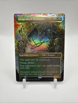 Dragonlord Dromoka (Borderless) Double Masters 2022 Foil - Image 1