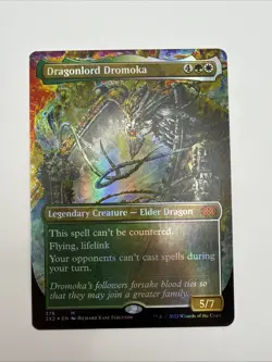 Dragonlord Dromoka (Borderless) Double Masters 2022 Foil - Image 3