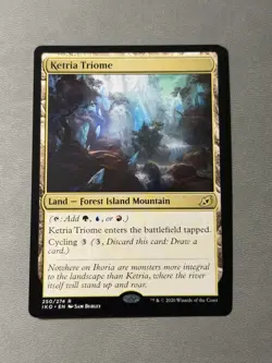 Ketria Triome MTG Ikoria: Lair of Behemoths 250/274 NM - Image 1