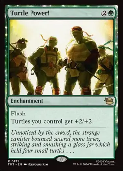 Turtle Power! x1 - MTG TMNT Teenage Mutant Ninja Turtles - NM - Image 1
