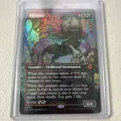 Vibrance Borderless Foil 0295 NM mtg Lorwyn Eclipsed - Image 1