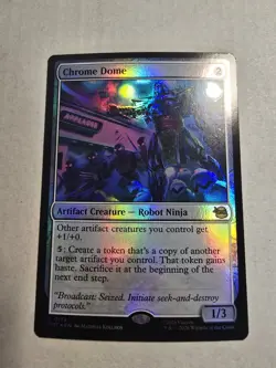 Chrome Dome - Foil R MTG Teenage Mutant Ninja Turtles M/NM, English - Image 1