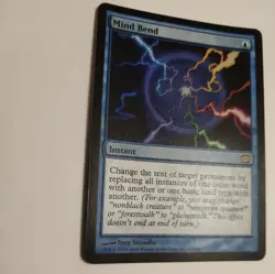 1x Mind Bend foil 9th Edition MTG Magic The Gathering NEVER PLAYED WITH LOOK - Image 2