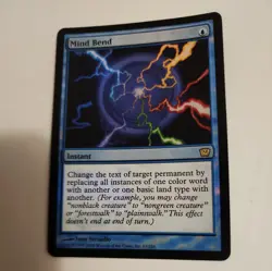 1x Mind Bend foil 9th Edition MTG Magic The Gathering NEVER PLAYED WITH LOOK - Image 3