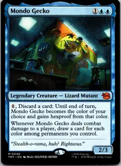 Mondo Gecko M Teenage Mutant Ninja Turtles 46 NM - Image 1