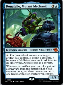 Donatello, Mutant Mechanic M Teenage Mutant Ninja Turtles 36 NM - Image 1