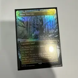 Three Tree City 0340 Foil NM Pack Fresh BLB Borderless - Image 1