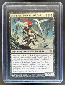 2005 Magic MTG Betrayers of Kamigawa Ink-Eyes, Servant Oni #71 - Image 1