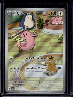 2024 Pokemon Twilight Masquerade Chansey #187/167 - Image 1