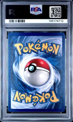 1999 POKEMON FOSSIL #49 HORSEA PSA 8 - Image 2