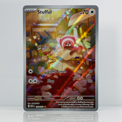 Stufful 154/132 Mega Evolution Illustration Rare Full Art - Pokemon ME01 MEG - Image 1