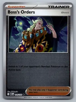 Pokemon TCG ME01: Mega Evolution Boss's Orders [Ghetsis] 114/132 Reverse Holo - Image 1