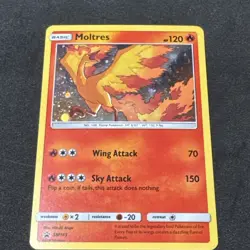 Moltres SM143 Cosmos Holo. Black Star Promo. Pokemon Tcg - Image 1