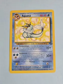 2000 Aquana (Vaporeon) 28/64 - Rare - Jungle Set - German - NM Pokemon TCG WotC - Image 1