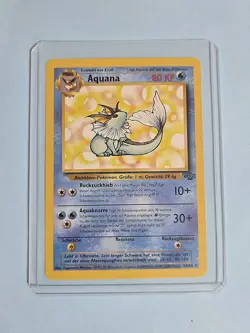 2000 Aquana (Vaporeon) 28/64 - Rare - Jungle Set - German - NM Pokemon TCG WotC - Image 2