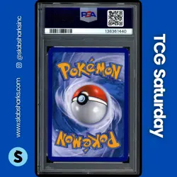 2013 POKEMON B&W LEGENDARY TREASURES RADIANT COLLECTION #RC14/RC25 EEVEE PSA 7 - Image 2