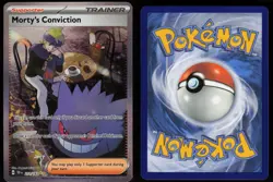 Morty's Conviction 211/162 Special Illustration Rare Temporal Forces Pokemon - Image 3