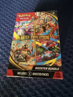 Pokemon TCG Mega Evolution Booster Bundle Factory Sealed - Image 1