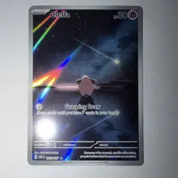 Pokemon TCG Cleffa OBF Basic Holo 202/197 2023 English - Image 1