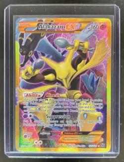 2016 Pokemon XY Fates Collide Alakazam #125/124 - Image 1