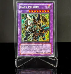 Yugioh Dark Paladin DMG-001 Limited Edition Secret Rare Holo NEAR MINT - Image 1