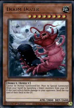 Doom Dozer 1st Ed Ultra MAMA-EN049 Yu-Gi-Oh! - Image 1