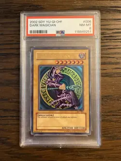 Dark Magician SDY-006 Starter Deck: Yugi Unlimited|Unlimited Edition PSA 8 - Image 1
