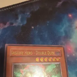 Yu-Gi-Oh! DESTINY HERO - DOUBLE DUDE POTD-EN012 1st Edition Ultimate NM - Image 3