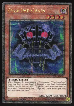 Edge Imp Chain - RA04-EN014 - Quarter Century Secret Rare - Yugioh - Image 1