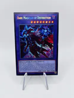 Yugioh! Dark Magician of Destruction Maze of the Muertos MZMU-EN011 Secret Rare - Image 1