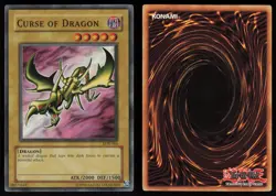 Curse of Dragon LOB-066 Super Rare The Legend of Blue Eyes White Dragon Yu-Gi-Oh - Image 3