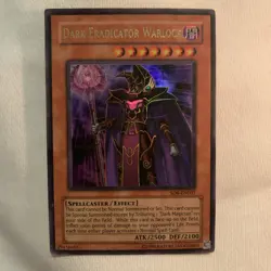 Yugioh - Dark Eradicator Warlock SD6-EN001 - Ultra Rare - 1st Edition - LP - Image 1