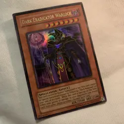 Yugioh - Dark Eradicator Warlock SD6-EN001 - Ultra Rare - 1st Edition - LP - Image 2