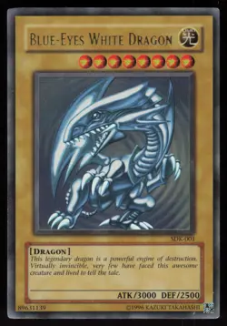 Blue-Eyes White Dragon SDK-001 Ultra Rare Yu-Gi-Oh - Image 1