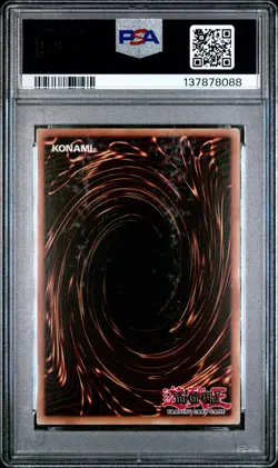 2021 YU-GI-OH! 1ST EDITION-GHOST RARE CRYSTAL CLEAR WING SYNCHRO DRAGON PSA 9 - Image 2