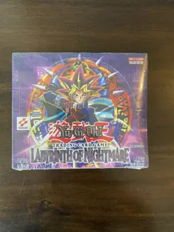 YU-GI-OH! Labyrinth of Nightmare LON 1st Edition 24packs Booster Box Sealed - Image 2