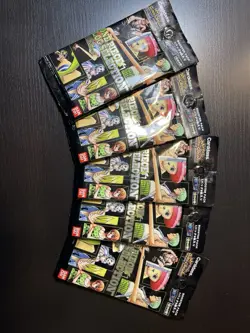 5x SEALED Miracle Battle Carddass One Piece Log Selection Japanese Booster Pack - Image 1