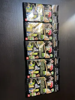5x SEALED Miracle Battle Carddass One Piece Log Selection Japanese Booster Pack - Image 2