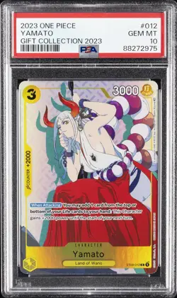 2023 ONE PIECE GIFT COLLECTION 2023 #012 YAMATO PSA 10 - Image 1