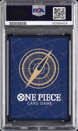 2023 ONE PIECE OP03-PILLARS OF STRENGTH MANGA ALTERNATE ART #122 SOGEKING PSA 10 - Image 2