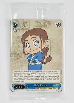 Weiss Schwarz Avatar the Last Airbender Chibi Katara Promo ATLA/WX04-105 PR - Image 1