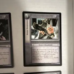 Decipher Lord of the Rings TCG Rare Denethor Faramir Aragorn Pippin 12 Card Lot - Image 5