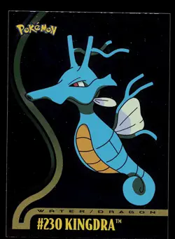 Pokemon Card - Topps Johto League Champions Kingdra 230 Foil - Image 1