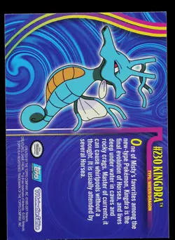 Pokemon Card - Topps Johto League Champions Kingdra 230 Foil - Image 2