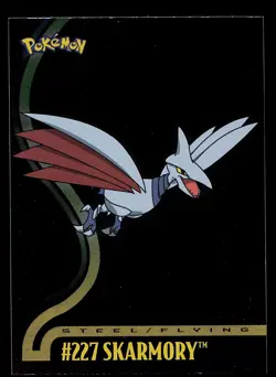 Pokemon Card - Topps Johto League Champions Skarmory 227 Foil - Image 1
