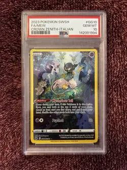 Pokemon TCG Mew Crown Zenith Galarian Gallery Holo Rare Card GG10/GG70 - Image 1