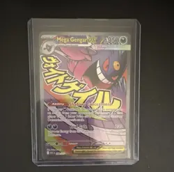 Pokemon Mega Gengar EX Full Art Holo Psychic Card 269/217 350 HP ASCn - Image 1