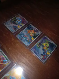 Pokemon TCG First Partner Illustration Collection 2026 Full Set of 9 Cards. - Image 2