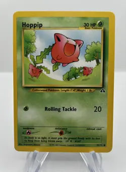Hoppip - 55/75 - Neo Discovery - Pokemon Card - Image 1